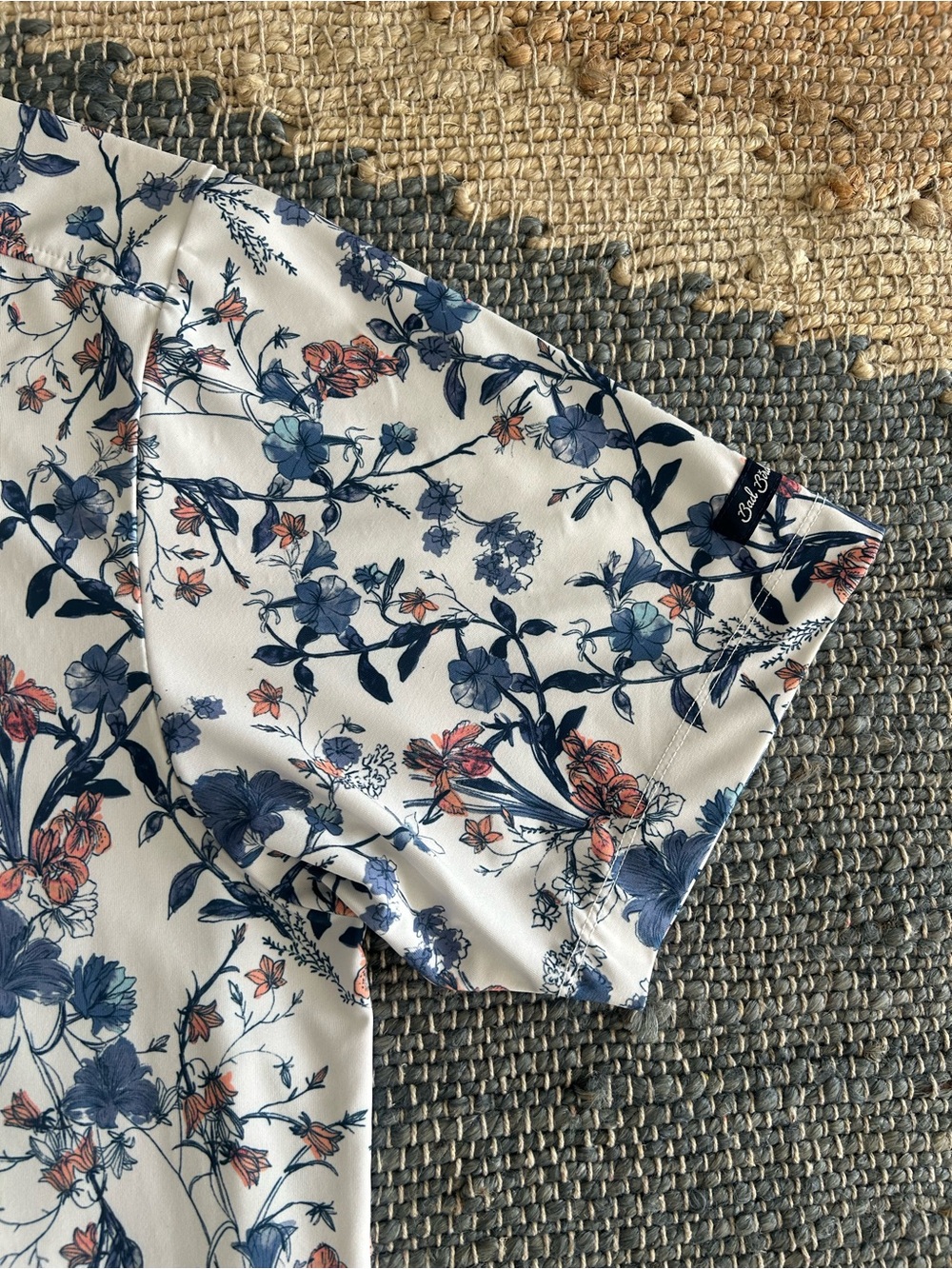 Bad Birdie Core Performance Polo Floral - Picture 10 of 13